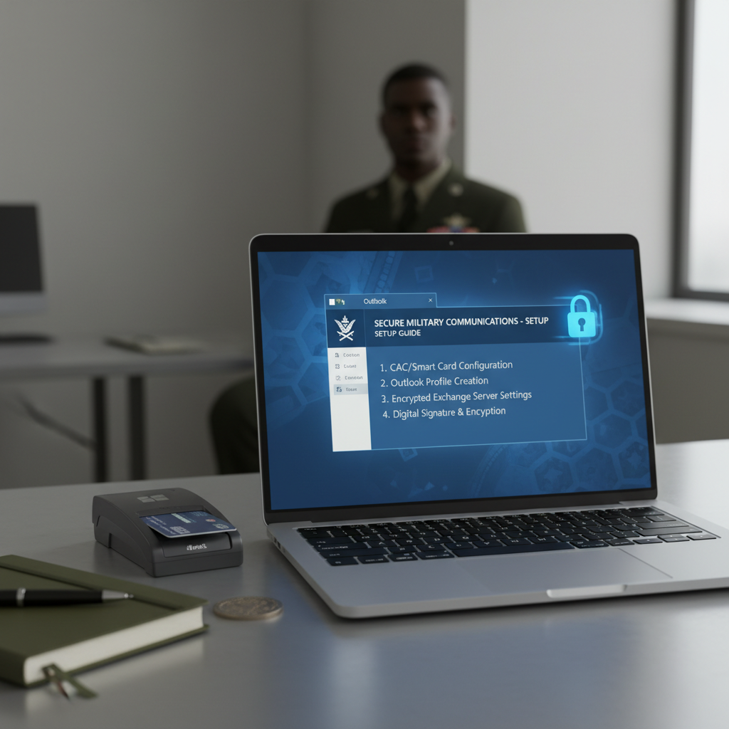 Military Email in Outlook Setup