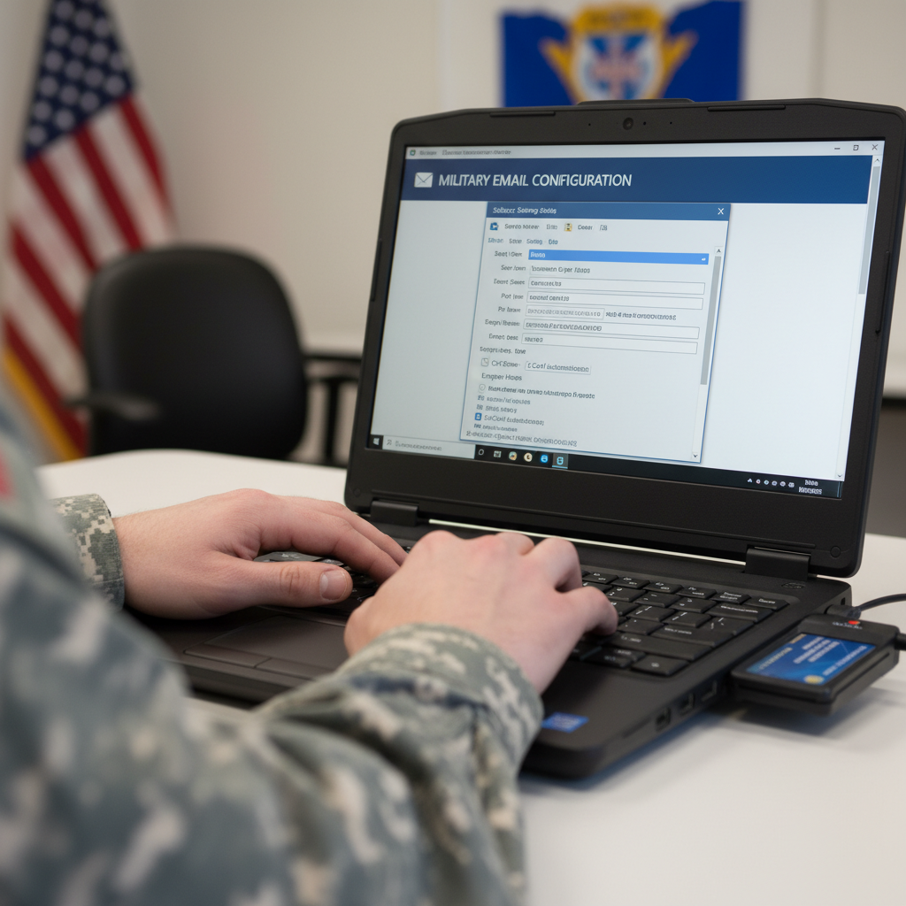 Military Email in Outlook Setup