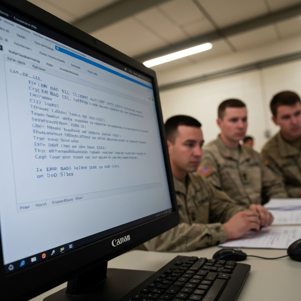 Fix ERR_BAD_SSL_CLIENT_AUTH_CERT on DoD Sites