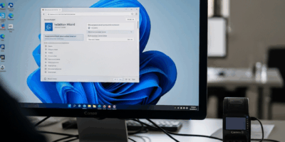 windows 11 desktop with software installation wizard open us 20260331 100423