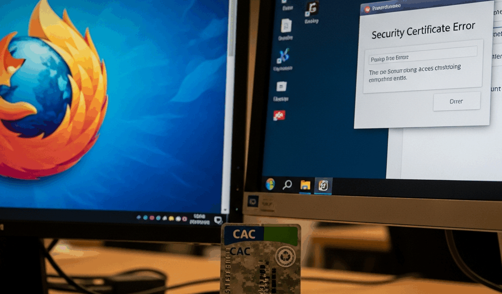 CAC Card Not Working in Firefox Fix It Fast