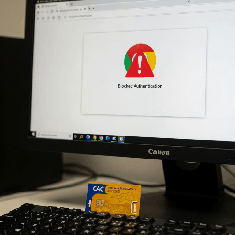 CAC Card Not Working in Chrome Fix It Fast