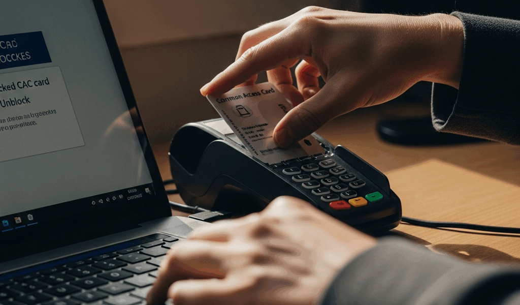Professional photograph related to: CAC Card Blocked — How to Unblock Without Visiting the ID Office