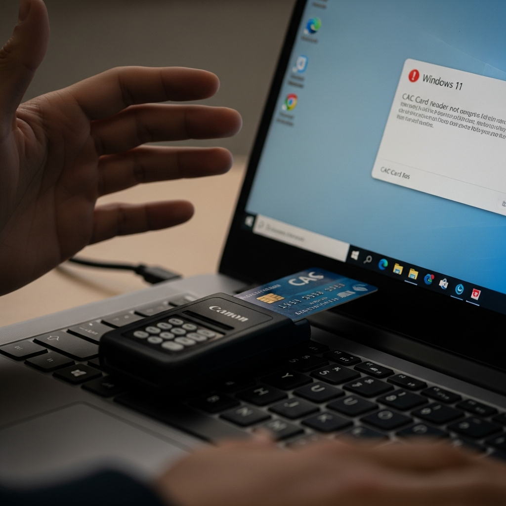 CAC Card Reader Not Working on Windows 11 — Here Is the Fix