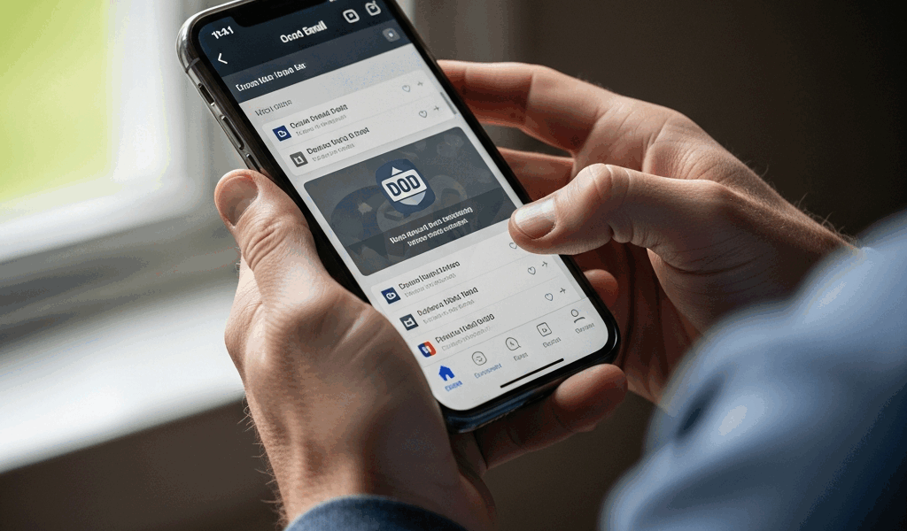 Professional photograph related to: How to Access DoD Email on Your Personal Phone in 2026. High qua